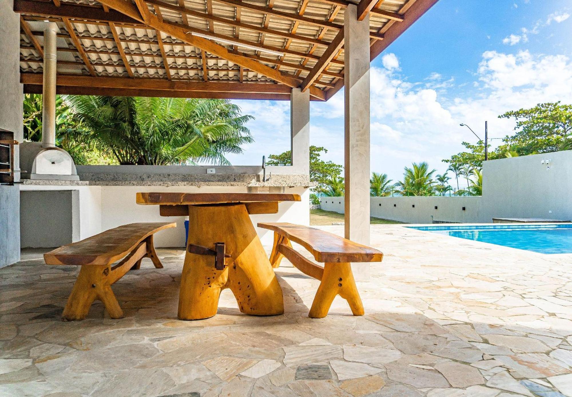 Paraiso Pe Na Areia Em Boraceia - Desfrute Da Conveniencia De Ter A Praia No Seu Quintal Villa Sao Sebastiao  Exterior foto